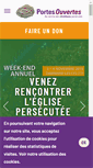 Mobile Screenshot of portesouvertes.fr